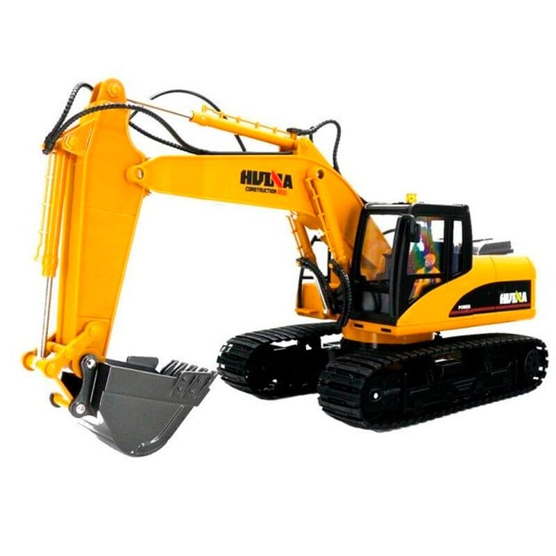 Excavadora Huina 1535 1/14 Pala Metalica 2,4Ghz (Nueva Hu1550)