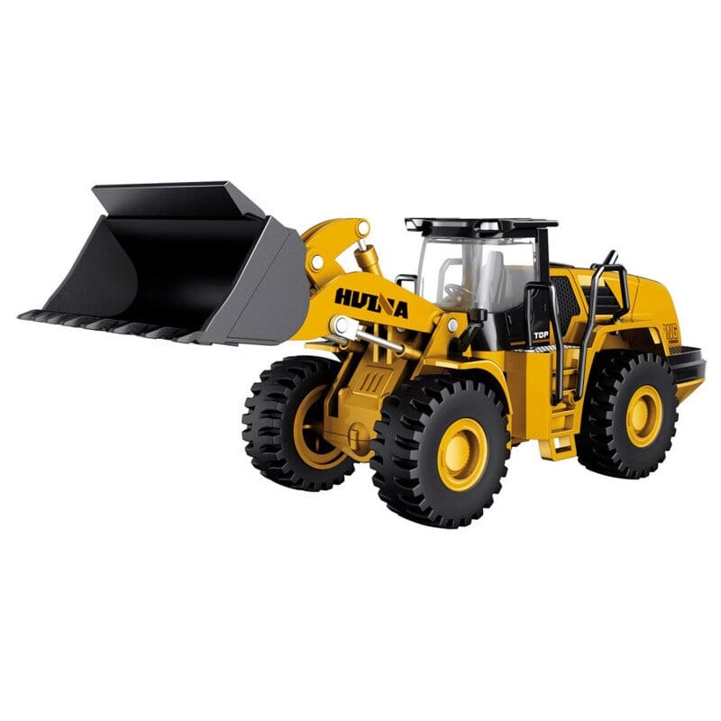 Bulldozer Huina 1714-2 1/50 Estatica Edicion Coleccionista
