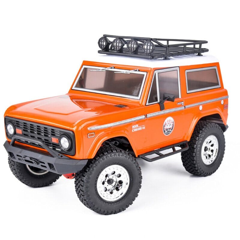 Coche Crawler Rock Cruiser V3Fd 1/10 Rgt136100 V3Fd 4X4 Waterproof Naranja Rtr