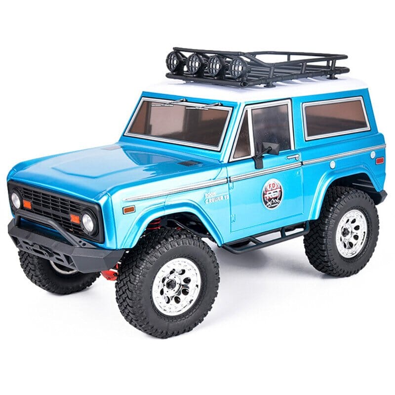 Coche Crawler Rock Cruiser V3Fd 1/10 Rgt136100 V3Fd 4X4 Waterproof Azul Rtr
