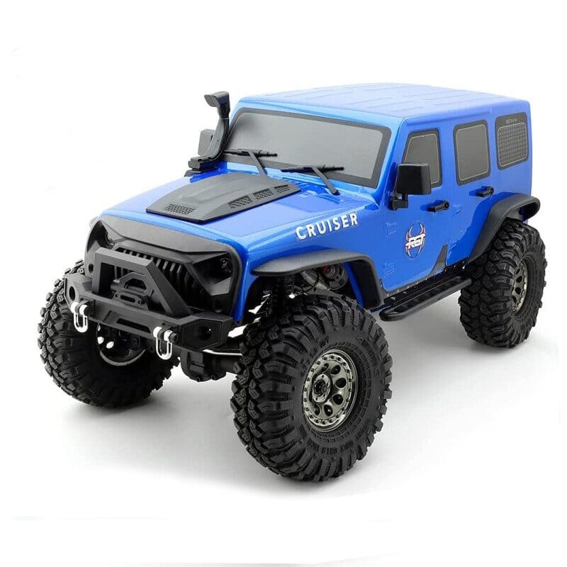Coche Crawler Rock Cruiser 1/10 Rgt86100-B V2 Waterproof 4X4 Azul Rtr