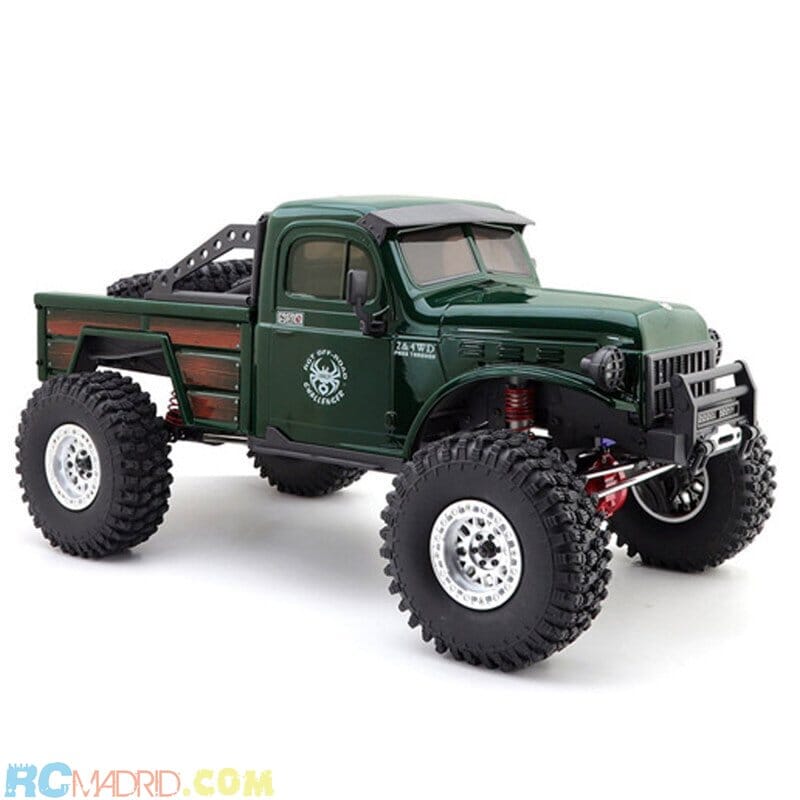 Coche Crawler Challenger1/10 Rgt86170 4X4 Waterproof Verde Rtr