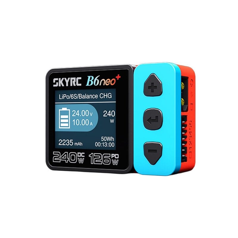 Cargador B6Neo+ Dc Input 10-28V 1-6S 10A Skyrc 