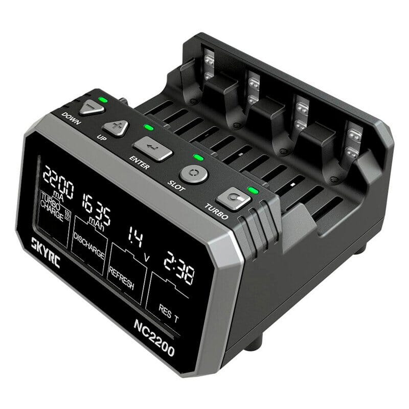 Cargador Nc2200 Para 4X Aa/Aaa 0.2-2.2A 240V Ac Skyrc