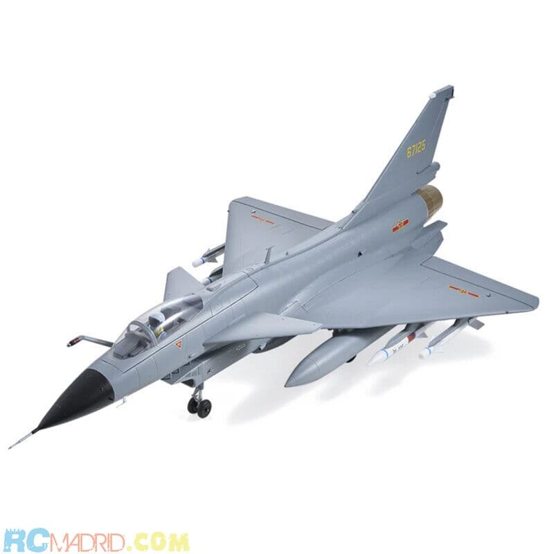 Avión J-10 64mm EDF PNP con Reflex V3 Gris