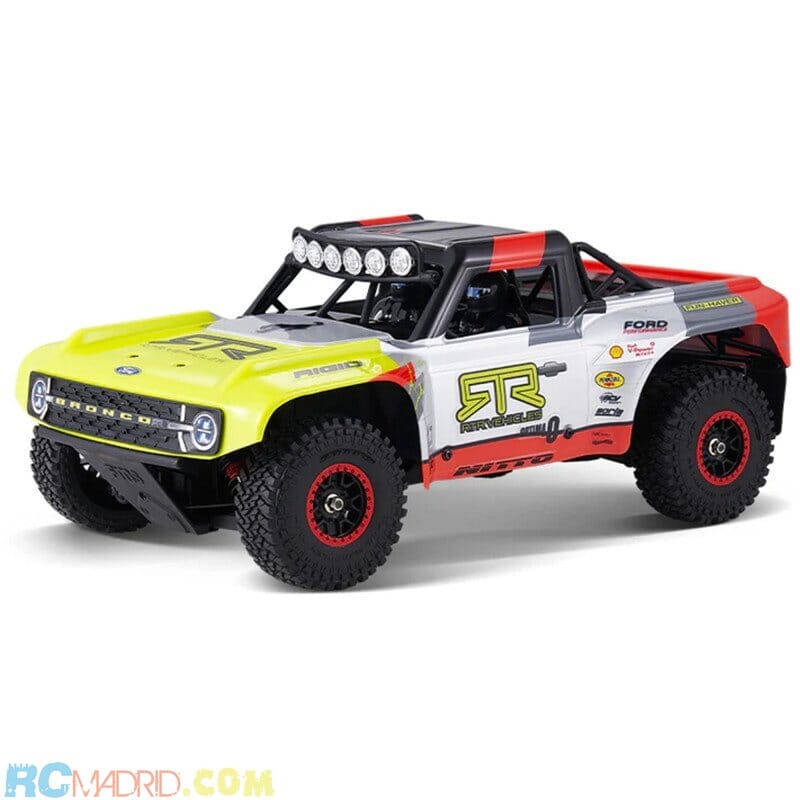 Coche Crawler 1/18 Ford Bronco RTR EB – Brushed (Racing Livery B) FMS