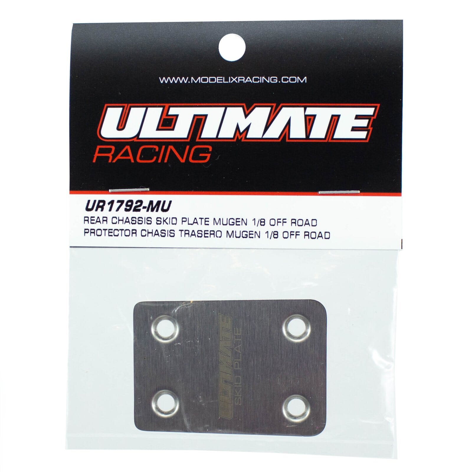 Protector Chasis Trasero Mugen 1/8 Off Road