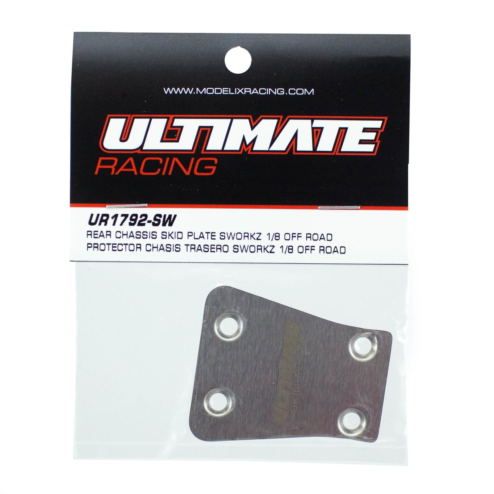 Protector Chasis Trasero Sworkz 1/8 Off Road