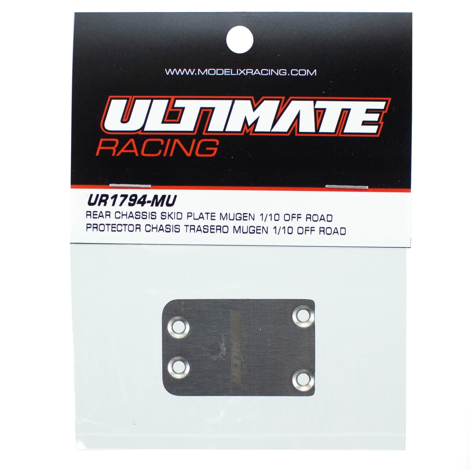 Protector Chasis Trasero Mugen 1/10 Off Road