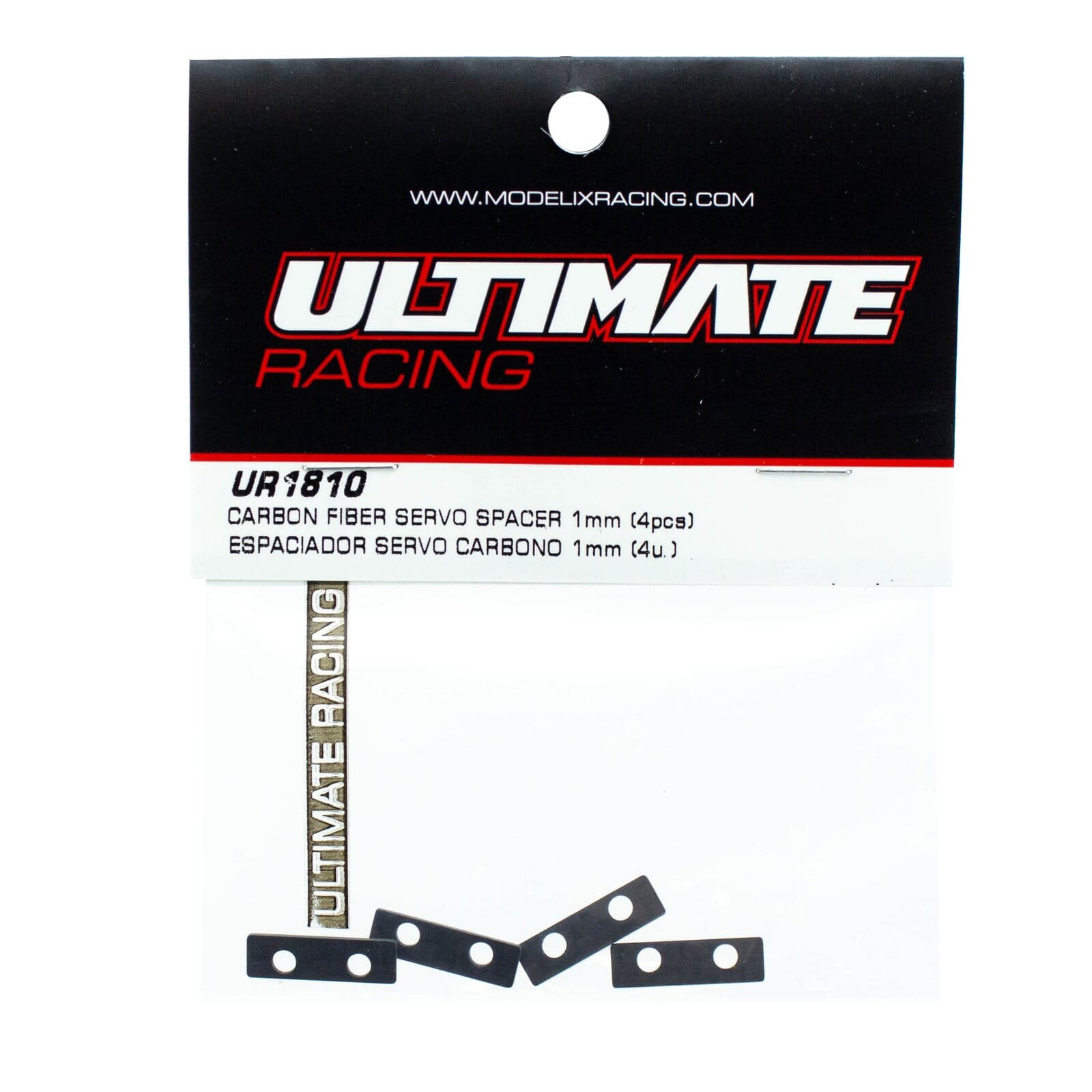Espaciador Servo Carbono 1Mm (4U.)