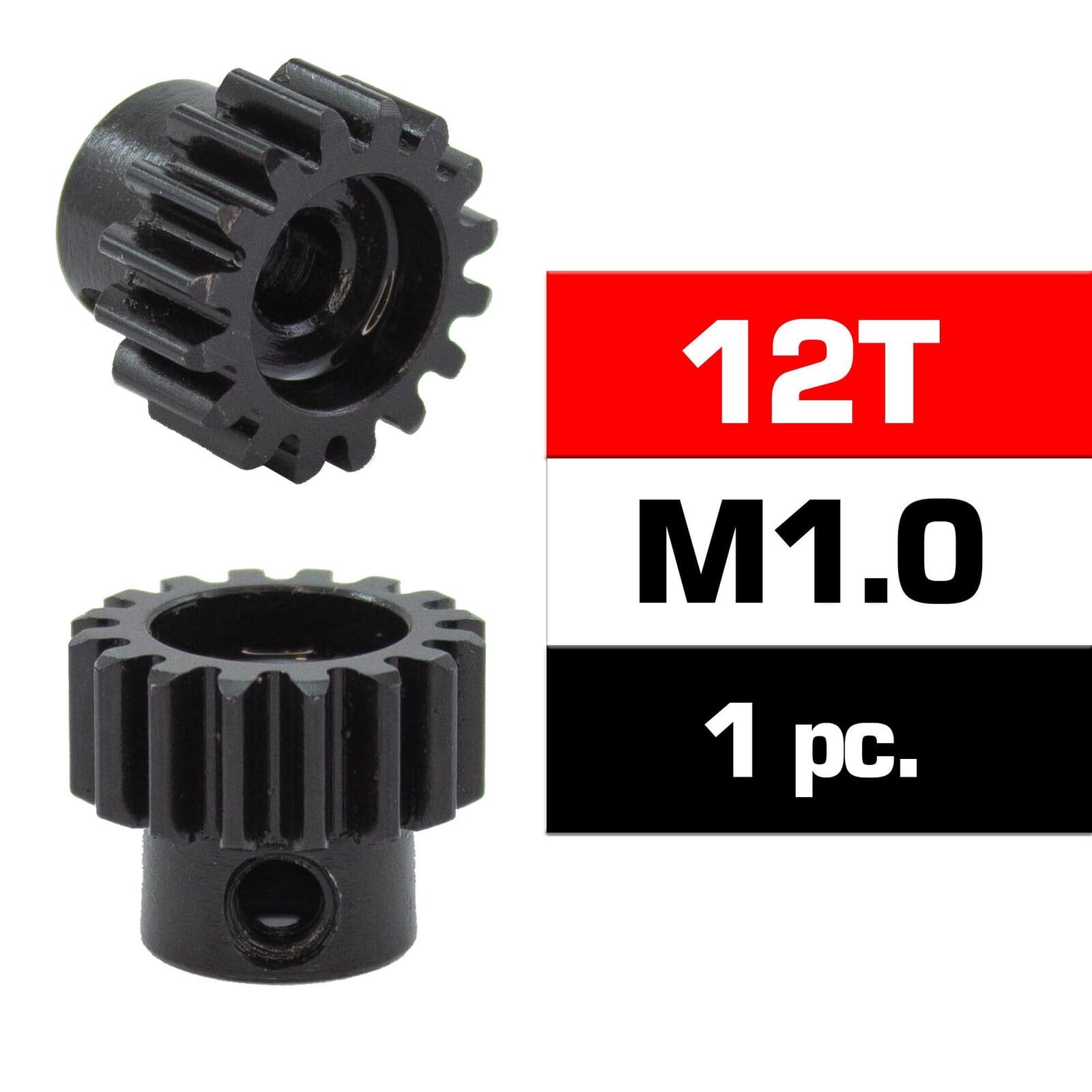 Piñón M1.0 -12T - Acero Hss - Diametro 5,0M