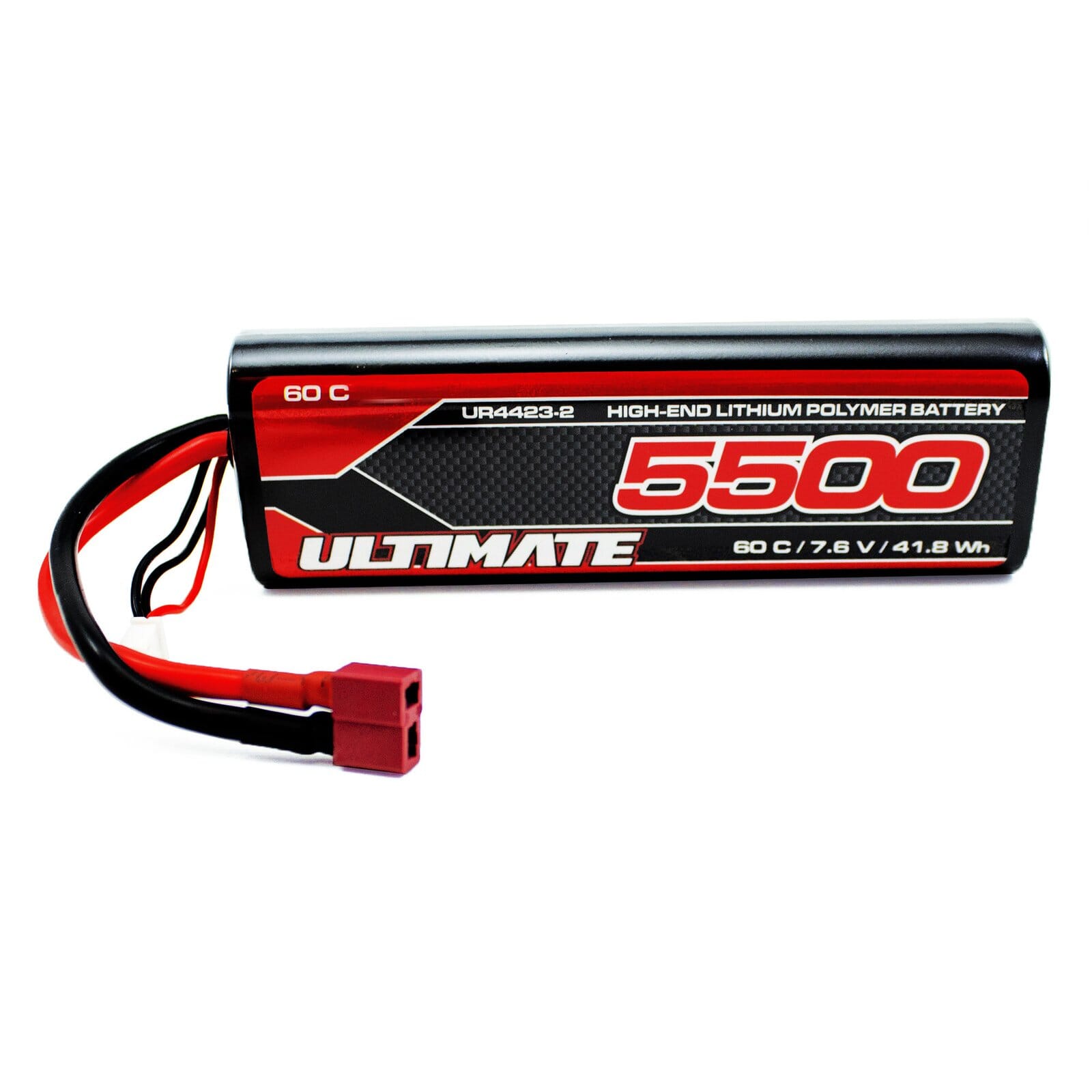 Batería Ultimate Lipo Hv Stick Hc 7.6V. 5500 Mah 60C T-Dea