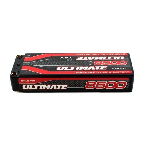 Batería Ultimate Grafeno Hv Lipo Stick 7.6V. 8500Mah 120C Conexion 5M