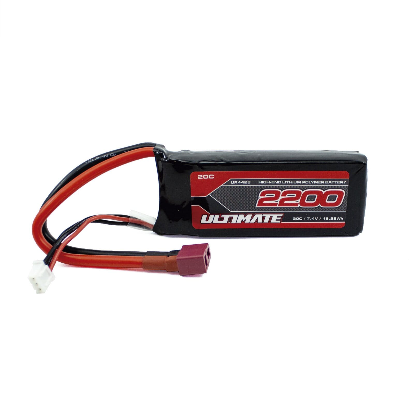 Batería Ultimate Lipo Soft Case Mini 7.4V. 2200Mah 20C T-Dea