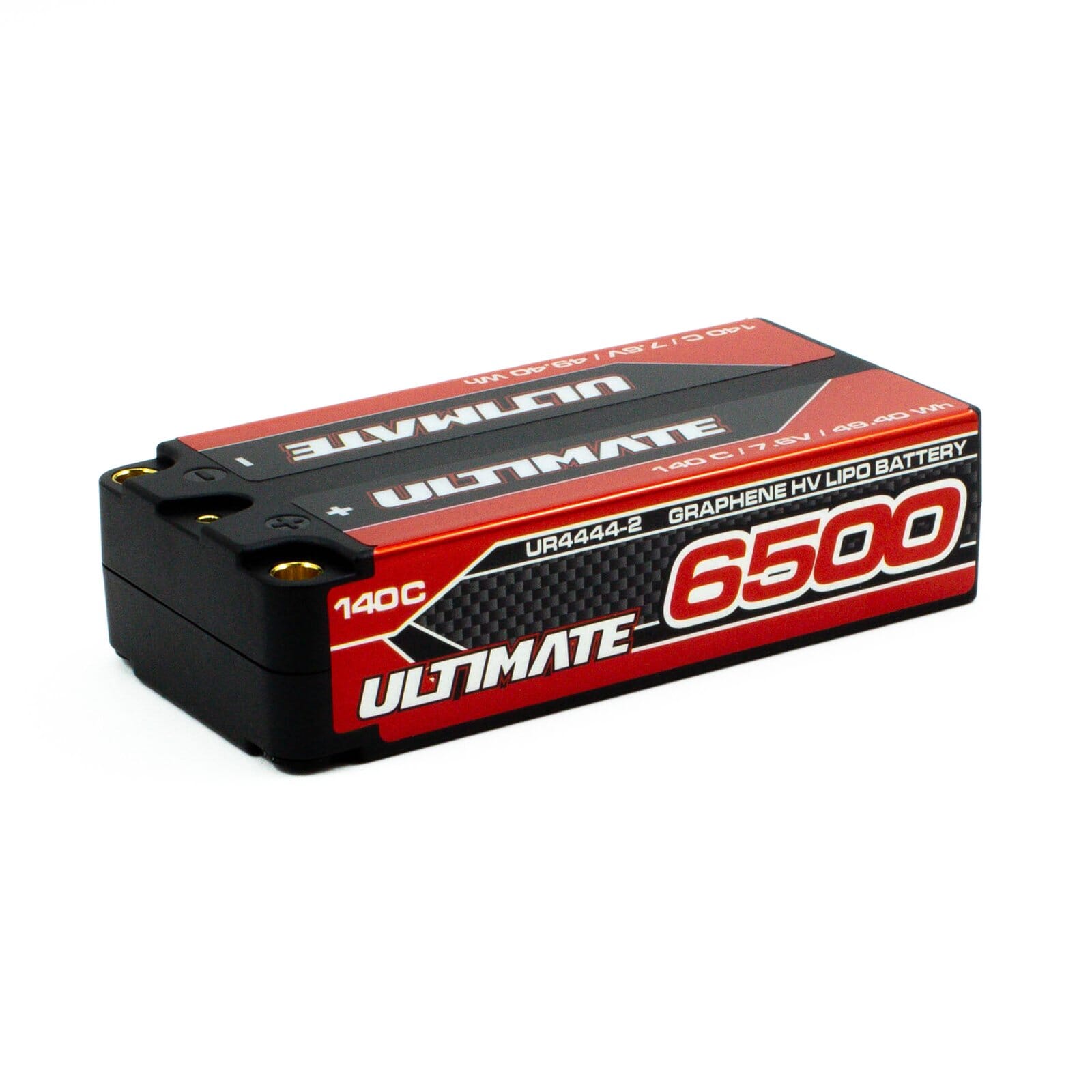 Batería Ultimate Grafeno Hv Lipo Shorty 7.6V. 6500Mah 140C Conexion 5M