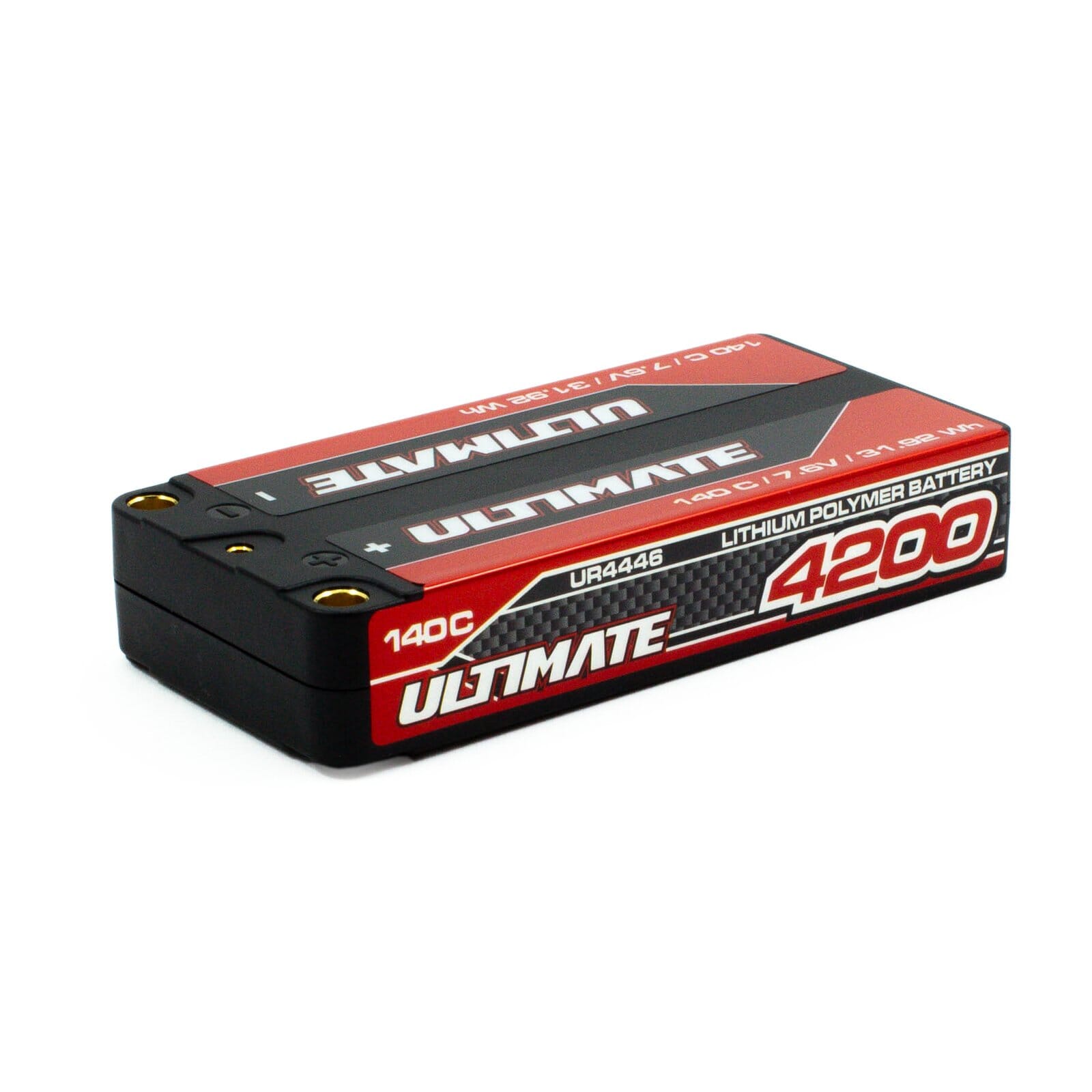Batería Ultimate Grafeno Hv Lipo Shorty 7.6V. 4200Mah 140C Conexion 5M