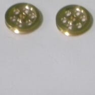Polea de bronce 12/2 (2 pcs)