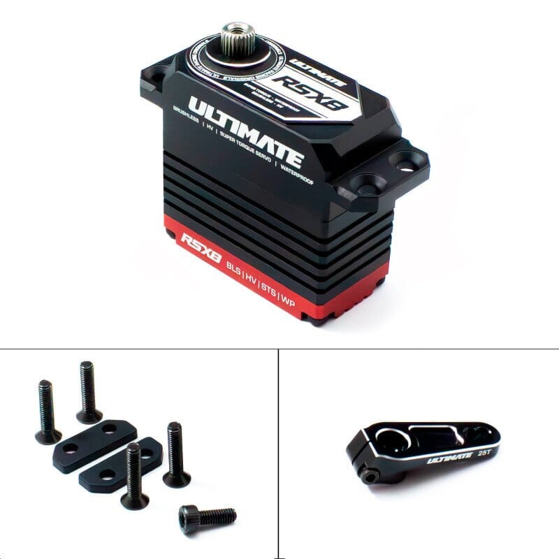 Servo Ultimate Rsx8 Brushless 37Kg 0.075S 1/8 + Horn Ur1813-25