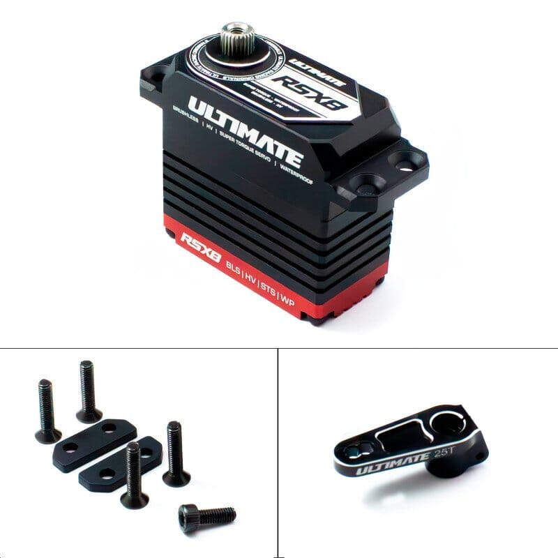 Servo Ultimate Rsx8 Brushless 37Kg 0.075S 1/8 + Horn Ur1811-25
