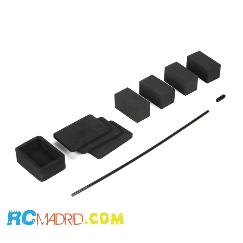 Radio Box Foam & Antenna:...