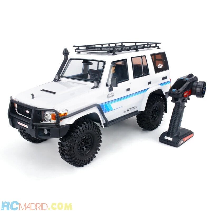 Coche Crawler Rescuer1/10 Rgt86190 4X4 Waterproof Blanco Rtr
