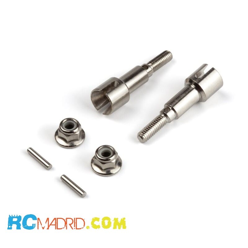 Metal Rear Axles (2pcs)