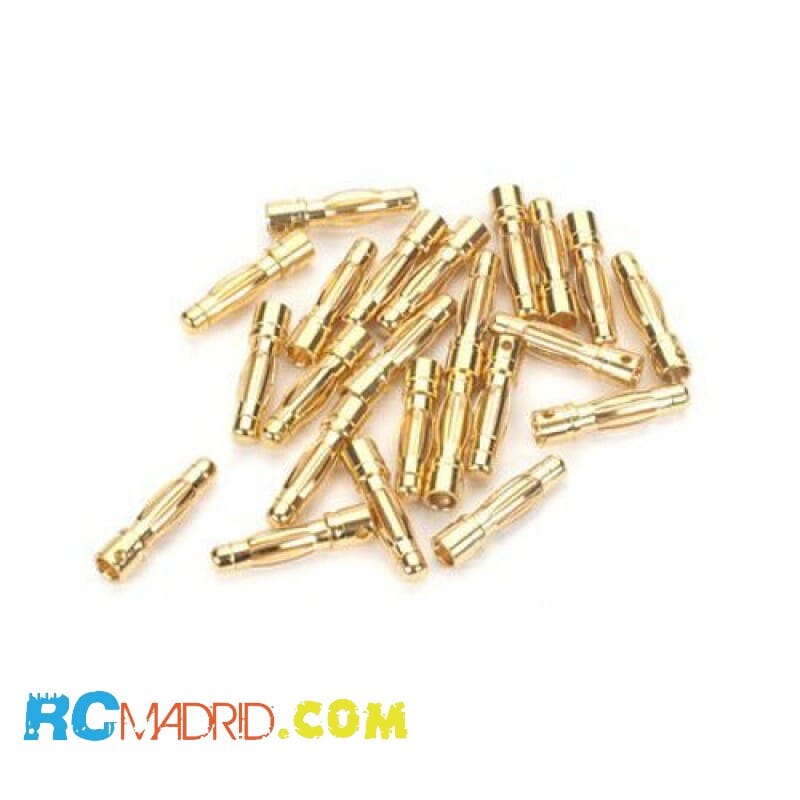 Connector: Gold Bullet Male...