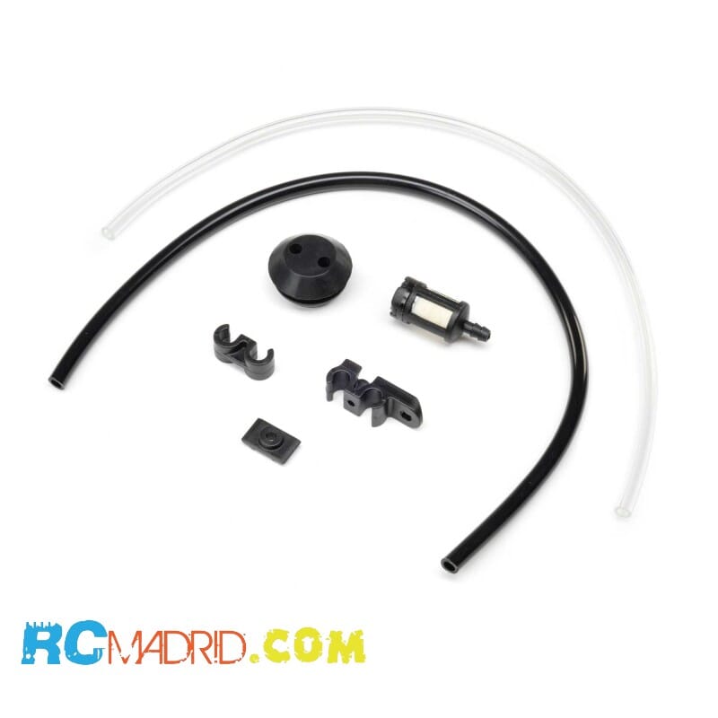 Losi Gas Line & Clamp Set:...