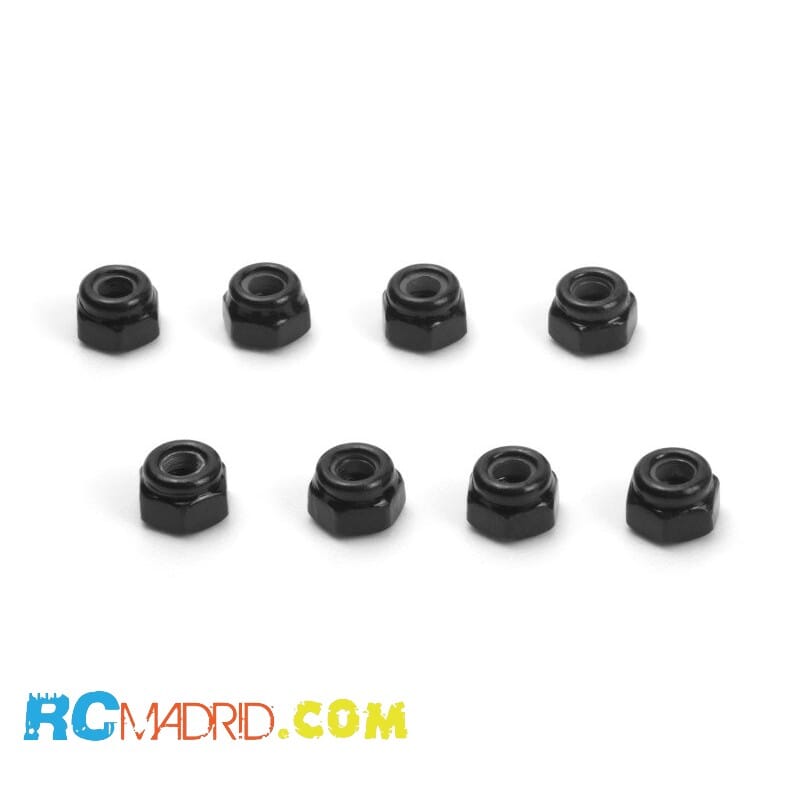 Flanged Lock Nut M2.5 (8pcs)