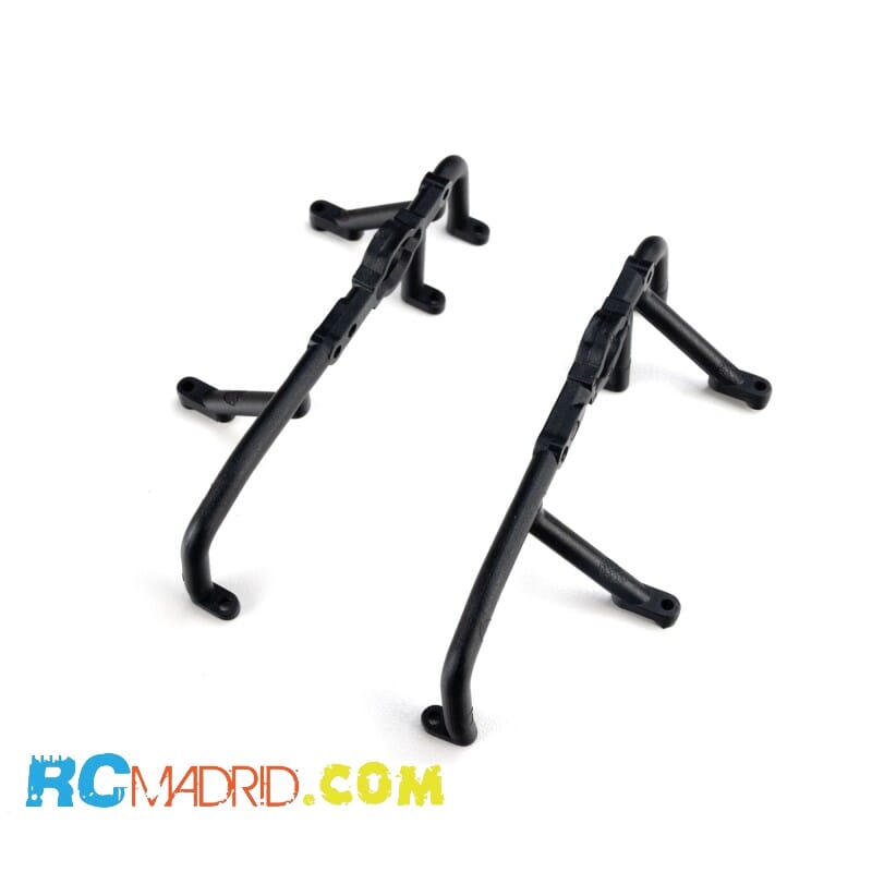 Losi Lower Side Set  Black:...